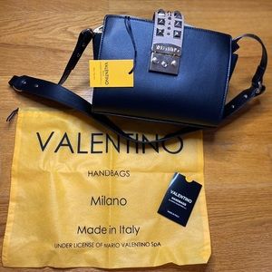 Valentino Mini Leather Crossbody Bag